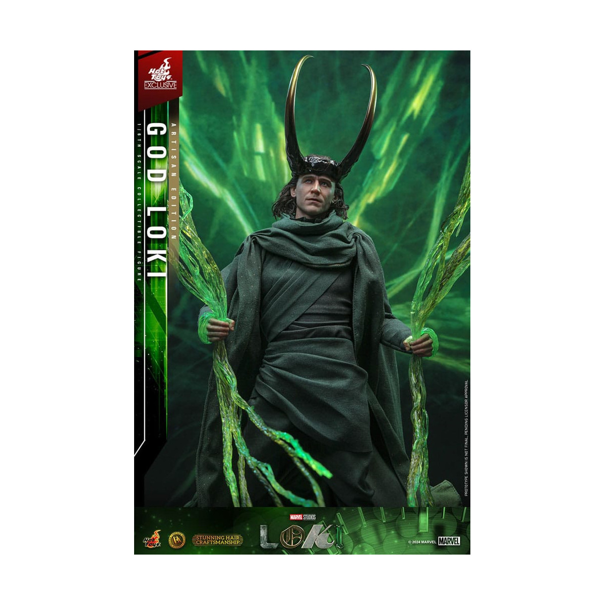 Hot toys - God Loki Artisan Edition 1/6 - Hot Toys Exclusive