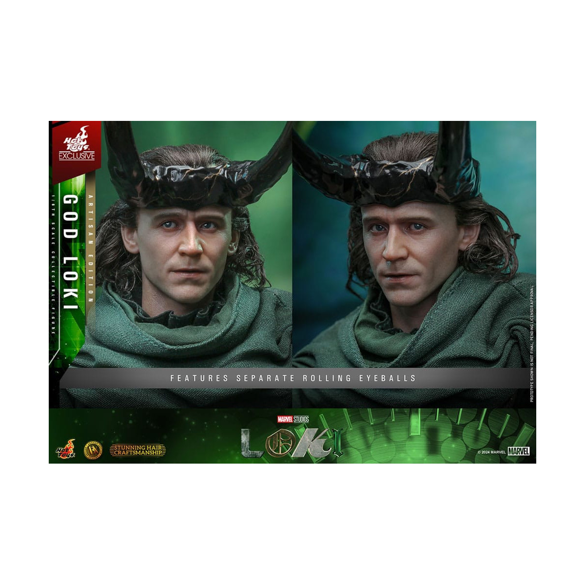 Hot toys - God Loki Artisan Edition 1/6 - Hot Toys Exclusive
