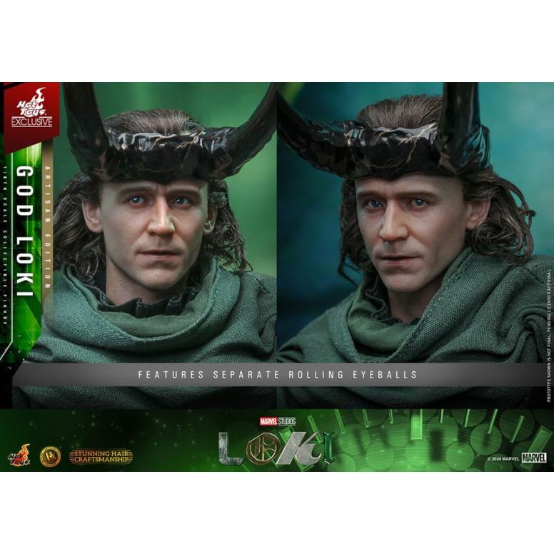 Hot toys - God Loki Artisan Edition 1/6 - Hot Toys Exclusive
