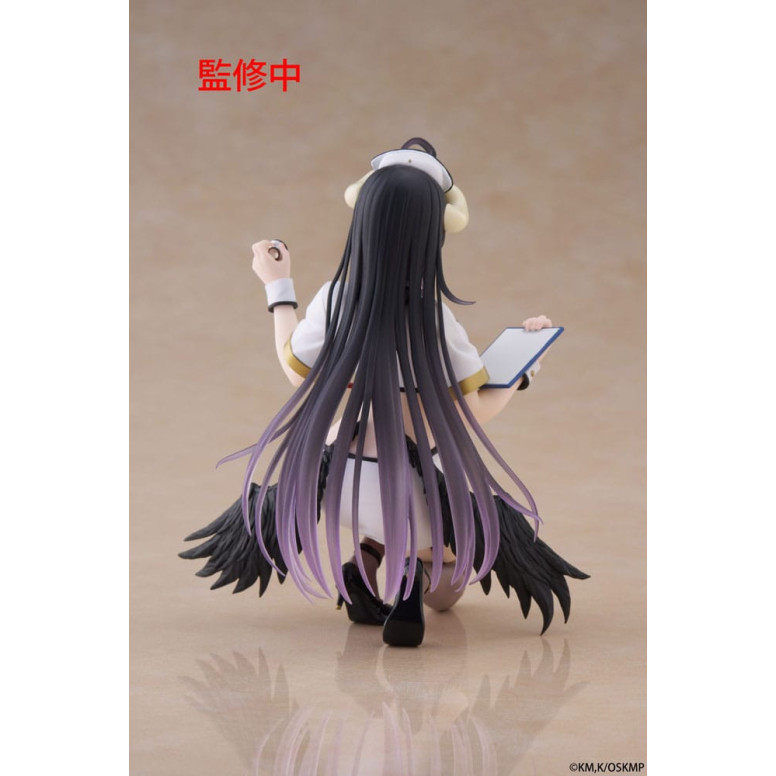 Taito - Desktop Cute Figure Albedo Nurse Version Renewal - Overlord