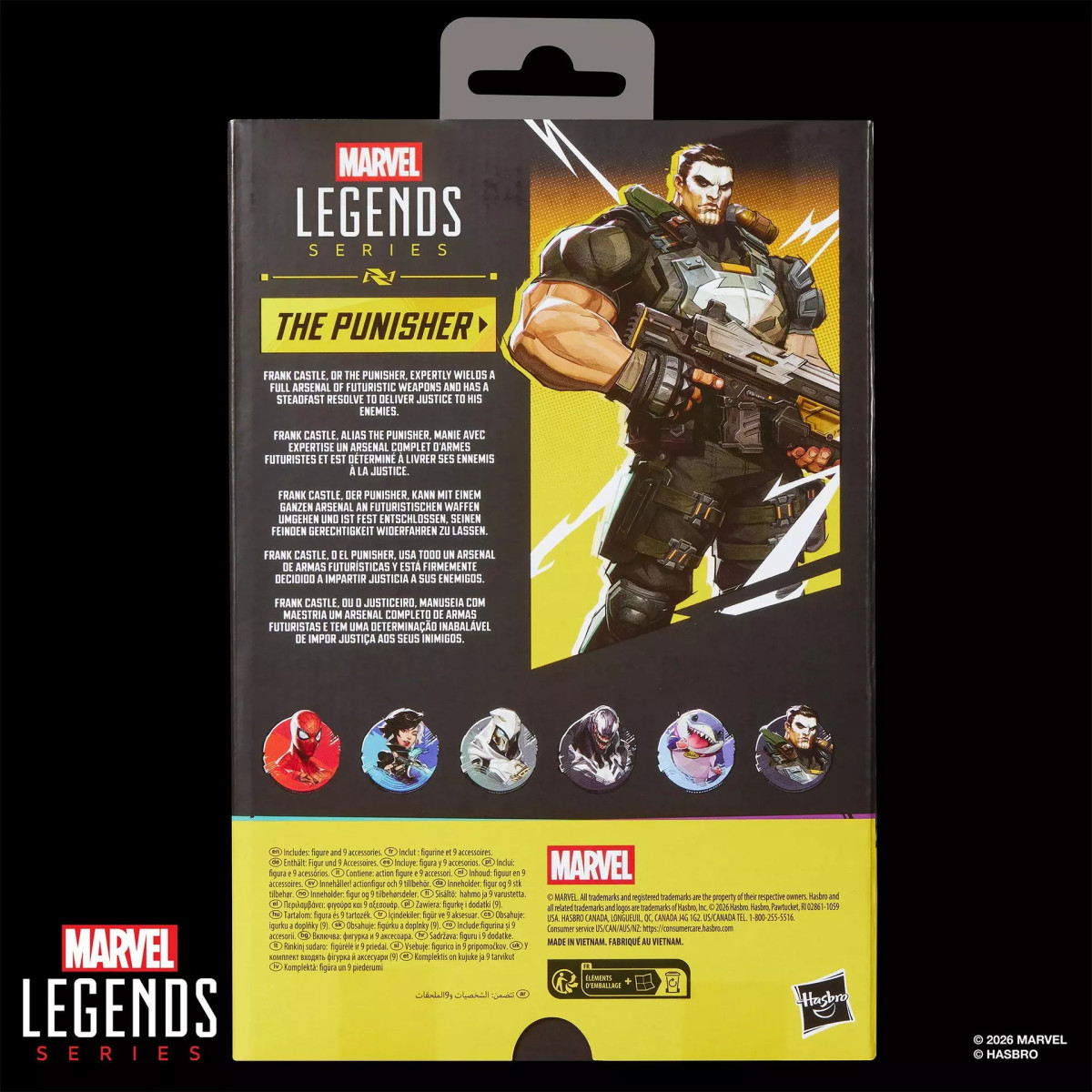 Hasbro Marvel Legends Series Gamerverse - The Punisher - Marvel Rivals