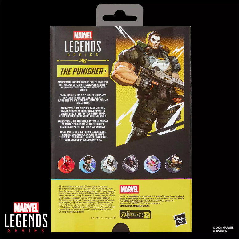 Hasbro Marvel Legends Series Gamerverse - The Punisher - Marvel Rivals