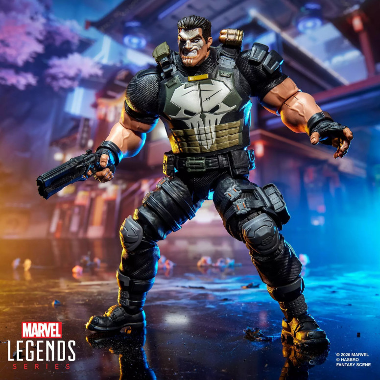 Hasbro Marvel Legends Series Gamerverse - The Punisher - Marvel Rivals