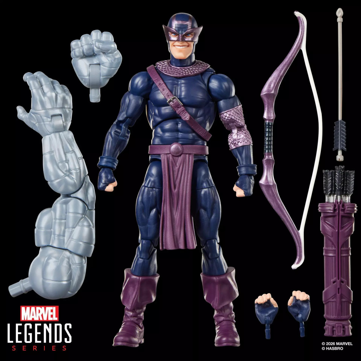 Marvel Legends - Dark Avengers Hawkeye - Box BAF