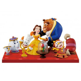 Banpresto Disney Characters WCF Story08 Beauty and the Beast Full set