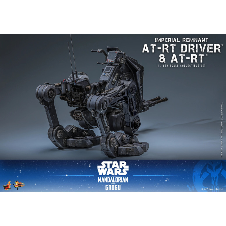 Hot Toys Star Wars - Imperial Remnant AT-RT Driver & AT-RT 60 MMS 1/6 - Star Wars: The Mandalorian & Grogu