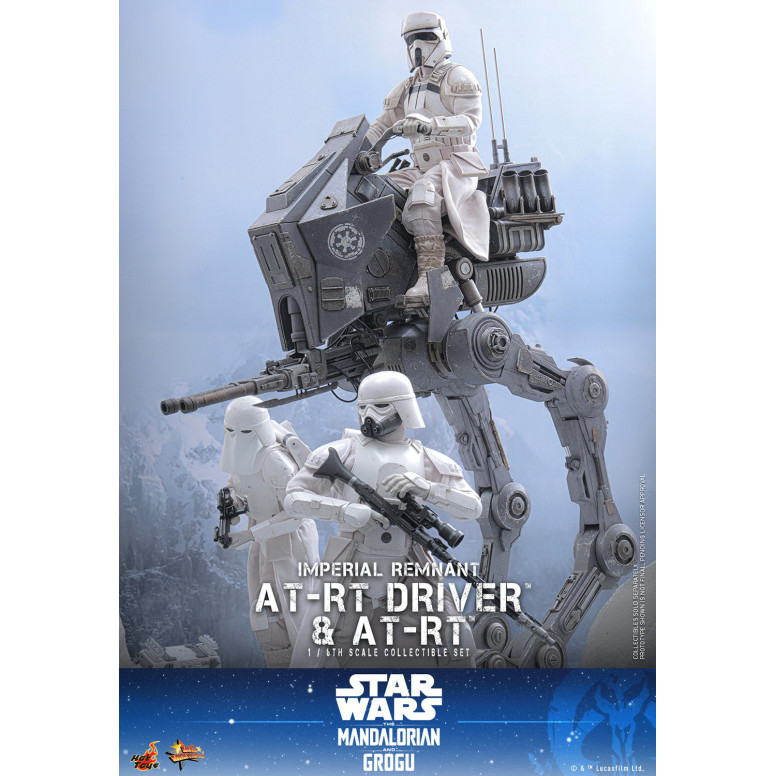 Hot Toys Star Wars - Imperial Remnant AT-RT Driver & AT-RT 60 MMS 1/6 - Star Wars: The Mandalorian & Grogu