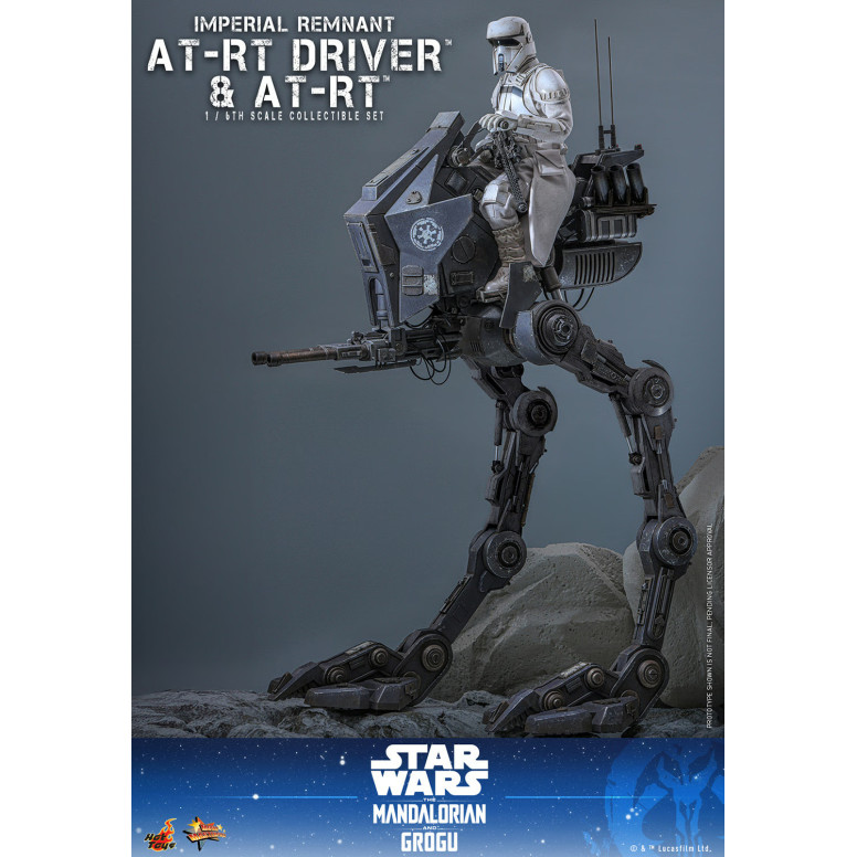 Hot Toys Star Wars - Imperial Remnant AT-RT Driver & AT-RT 60 MMS 1/6 - Star Wars: The Mandalorian & Grogu