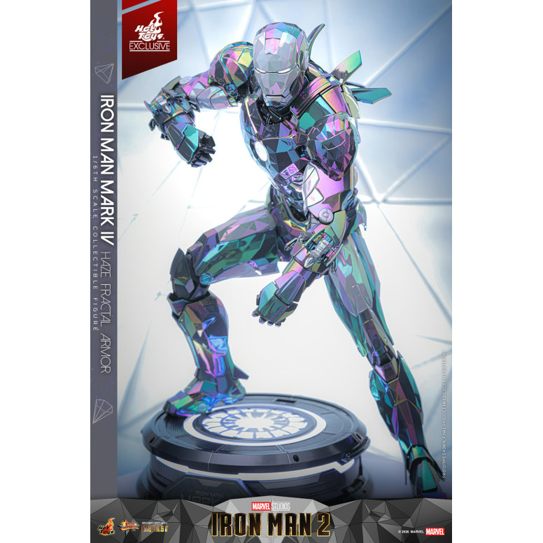 Hot Toys Iron Man 2 - Iron Man Mark IV (Haze Fractal Armor) Die Cast Hot Toys Exclusive MMS 1/6