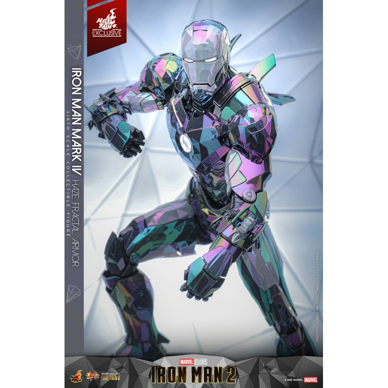 Hot Toys Iron Man 2 - Iron Man Mark IV (Haze Fractal Armor) Die