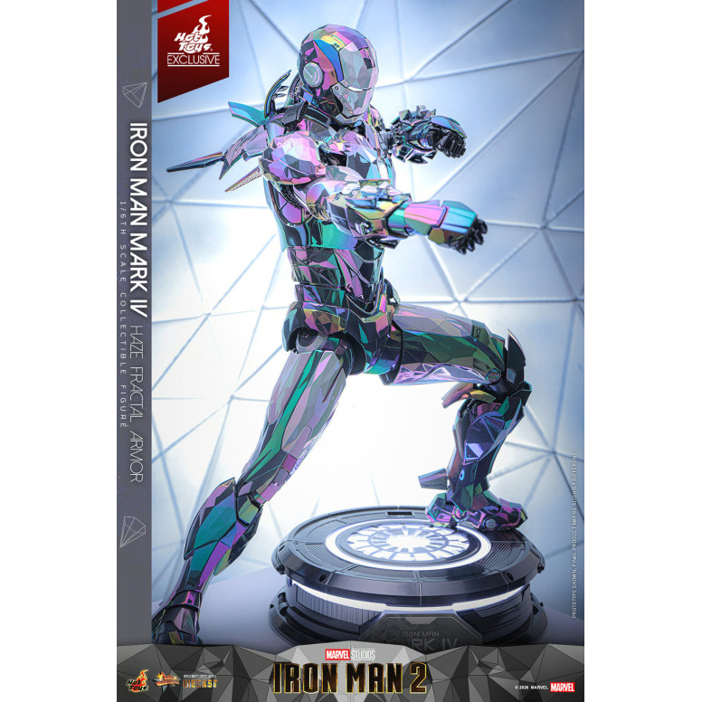 Hot Toys Iron Man 2 - Iron Man Mark IV (Haze Fractal Armor) Die Hot Toys Iron Man 2 - Iron Man Mark IV (Haze Fractal Armor) Die