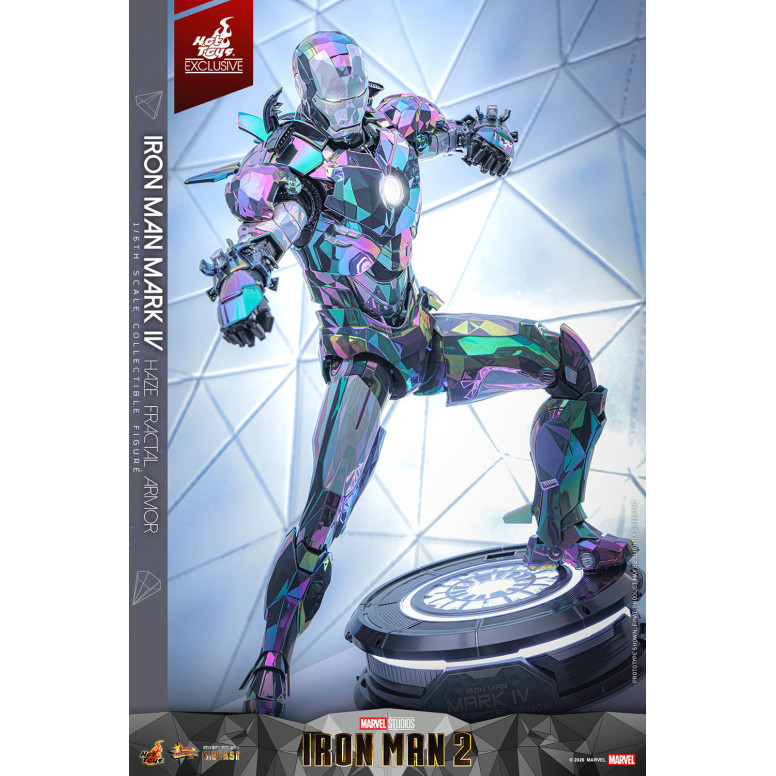 Hot Toys Iron Man 2 - Iron Man Mark IV (Haze Fractal Armor) Die