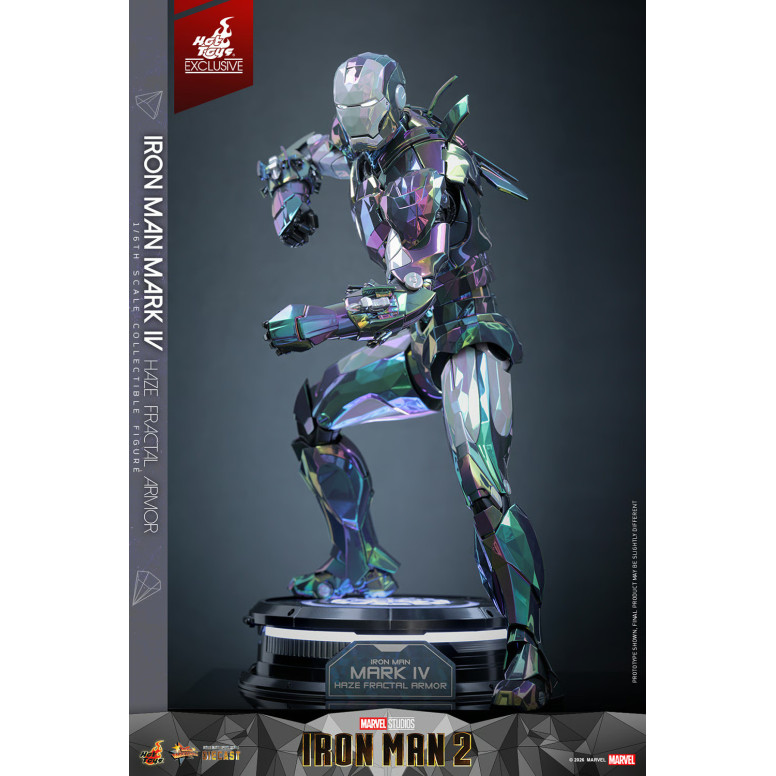 Hot Toys Iron Man 2 - Iron Man Mark IV (Haze Fractal Armor) Die Cast Hot Toys Exclusive MMS 1/6