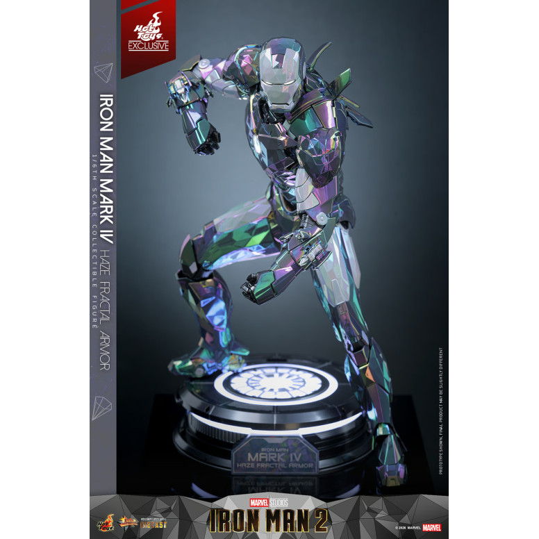 Hot Toys Iron Man 2 - Iron Man Mark IV (Haze Fractal Armor) Die