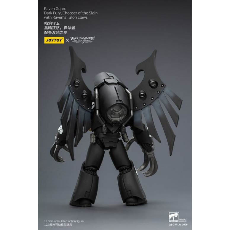 JoyToy Space Marines - Raven Guard - Dark Fury, Chooser of the Slain 1/18 - Warhammer 40k