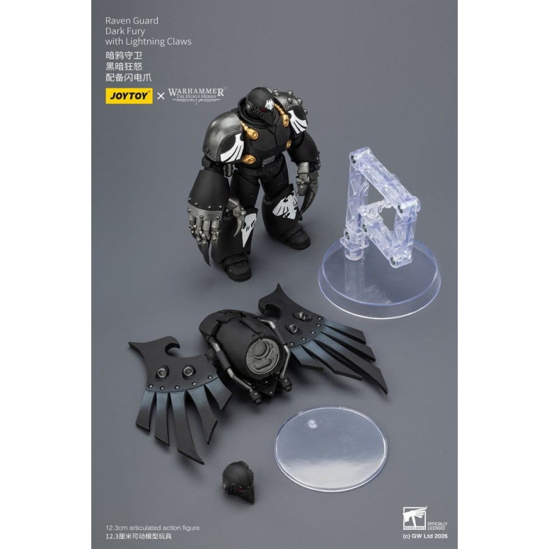 JoyToy Space Marines - Raven Guard - Dark Fury 1/18 - Warhammer 40k