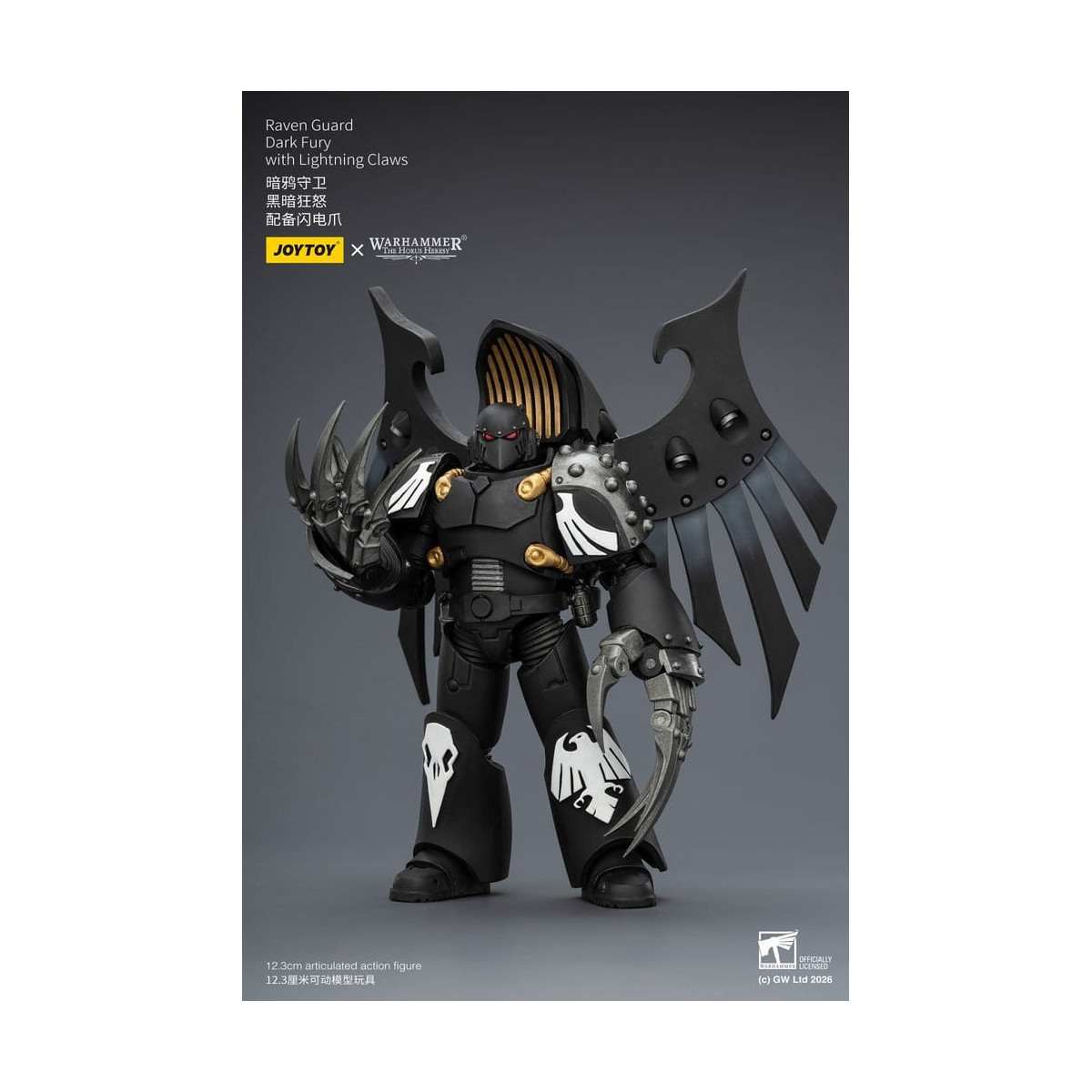 JoyToy Space Marines - Raven Guard - Dark Fury 1/18 - Warhammer 40k
