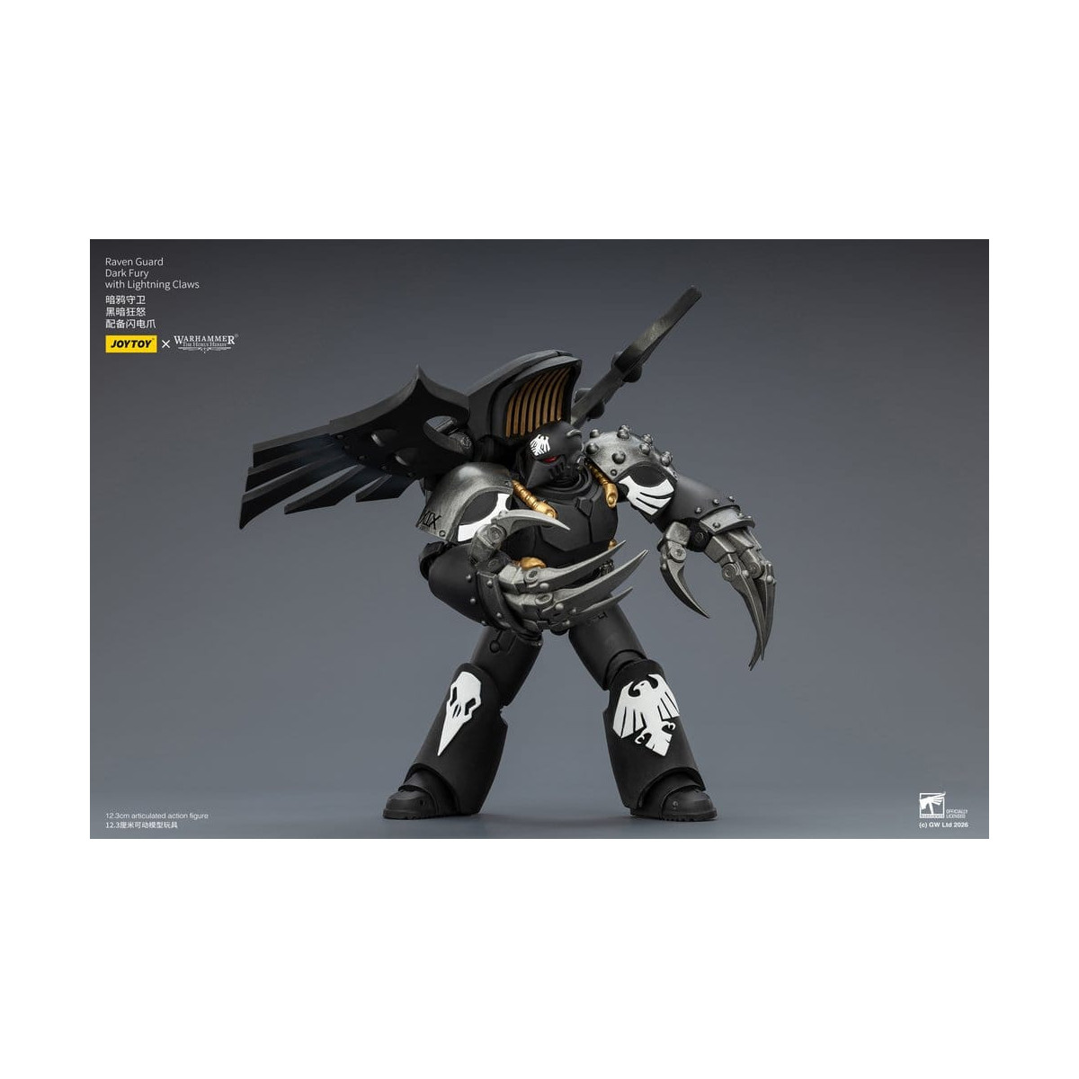 JoyToy Space Marines - Raven Guard - Dark Fury 1/18 - Warhammer 40k
