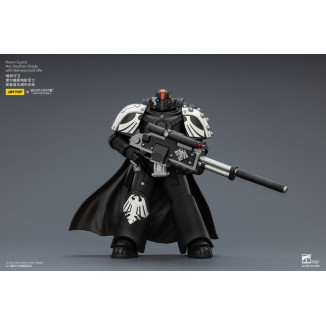 JoyToy Space Marines - Raven Guard - Mor Deythan Shade with Nemesis bolt rifle 1/18 - Warhammer 40k