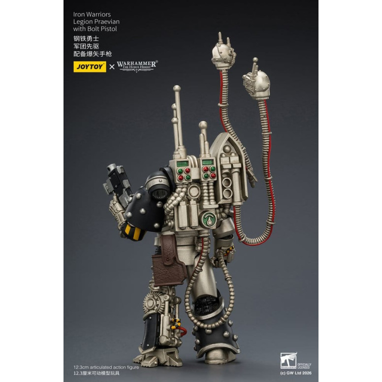 Joytoy - Warhammer - Iron Warriors Legion Praevian with Bolt Pistol - The Horus Heresy