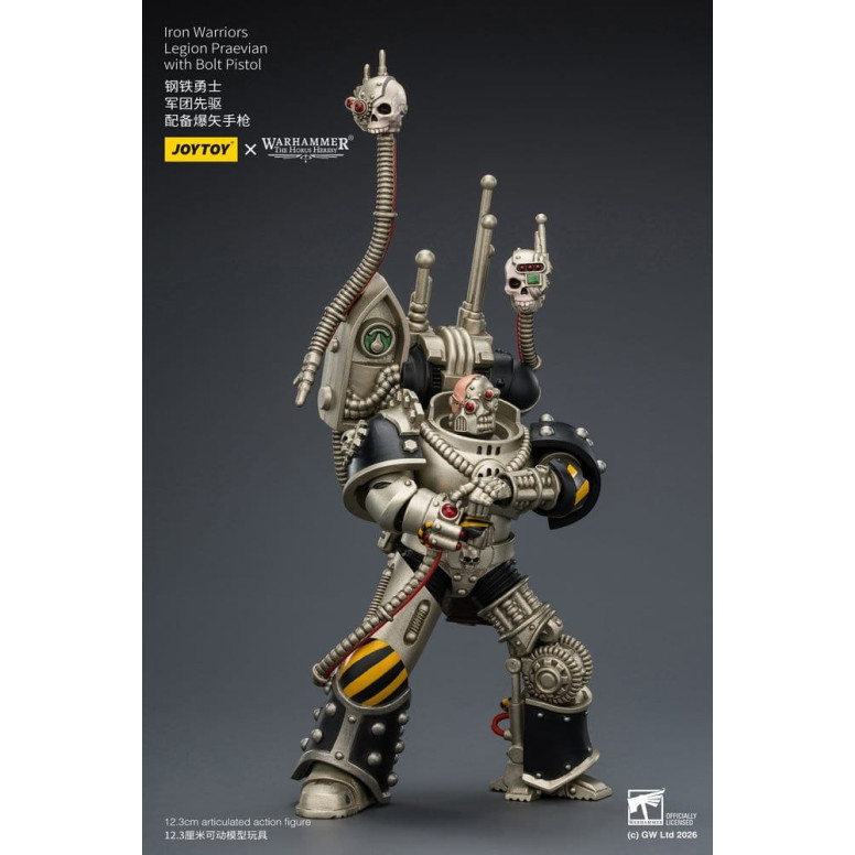 Joytoy - Warhammer - Iron Warriors Legion Praevian with Bolt Pistol - The Horus Heresy