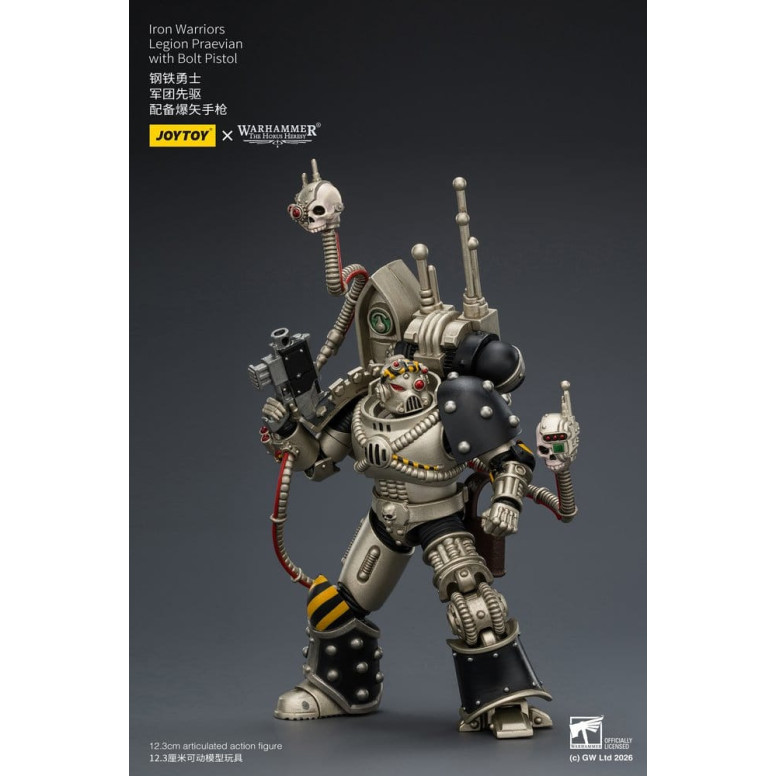 Joytoy - Warhammer - Iron Warriors Legion Praevian with Bolt Pistol - The Horus Heresy