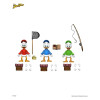 Neca DuckTales - Ultimate Huey, Dewey, and Louie - Riri, Fifi et Loulou