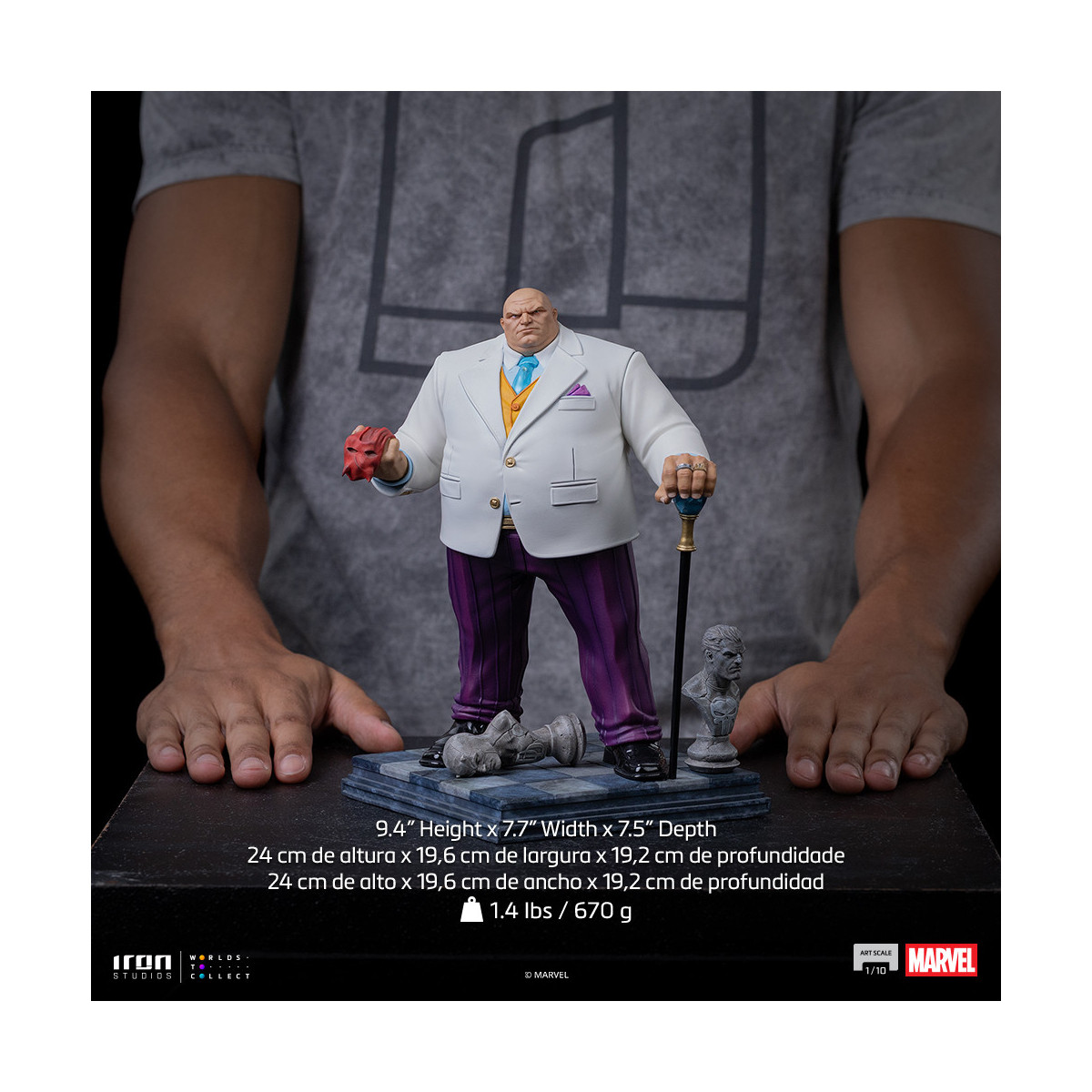 Iron Studios Marvel Comics - KINGPIN Art Scale 1/10