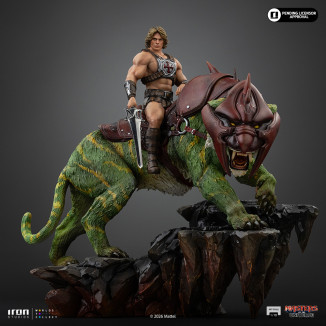 Iron Studios - He-Man and Battle Cat Movie Art Scale 1/10 - Masters of the Universe - Masters of the Universe
