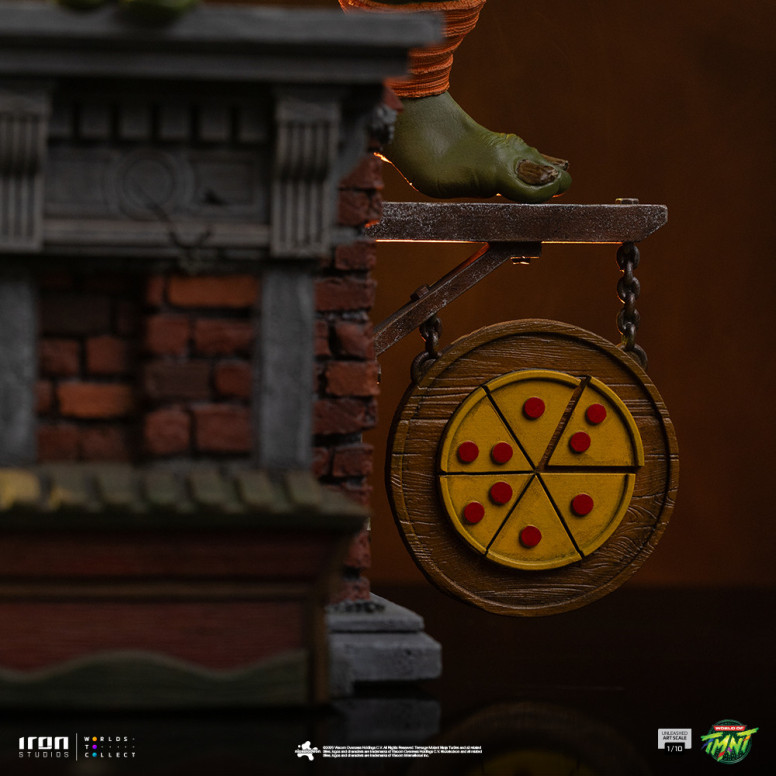 Iron Studios - TMNT - Michelangelo Unleashed Art Scale 1/10 - Teenage Mutant Ninja Turtles