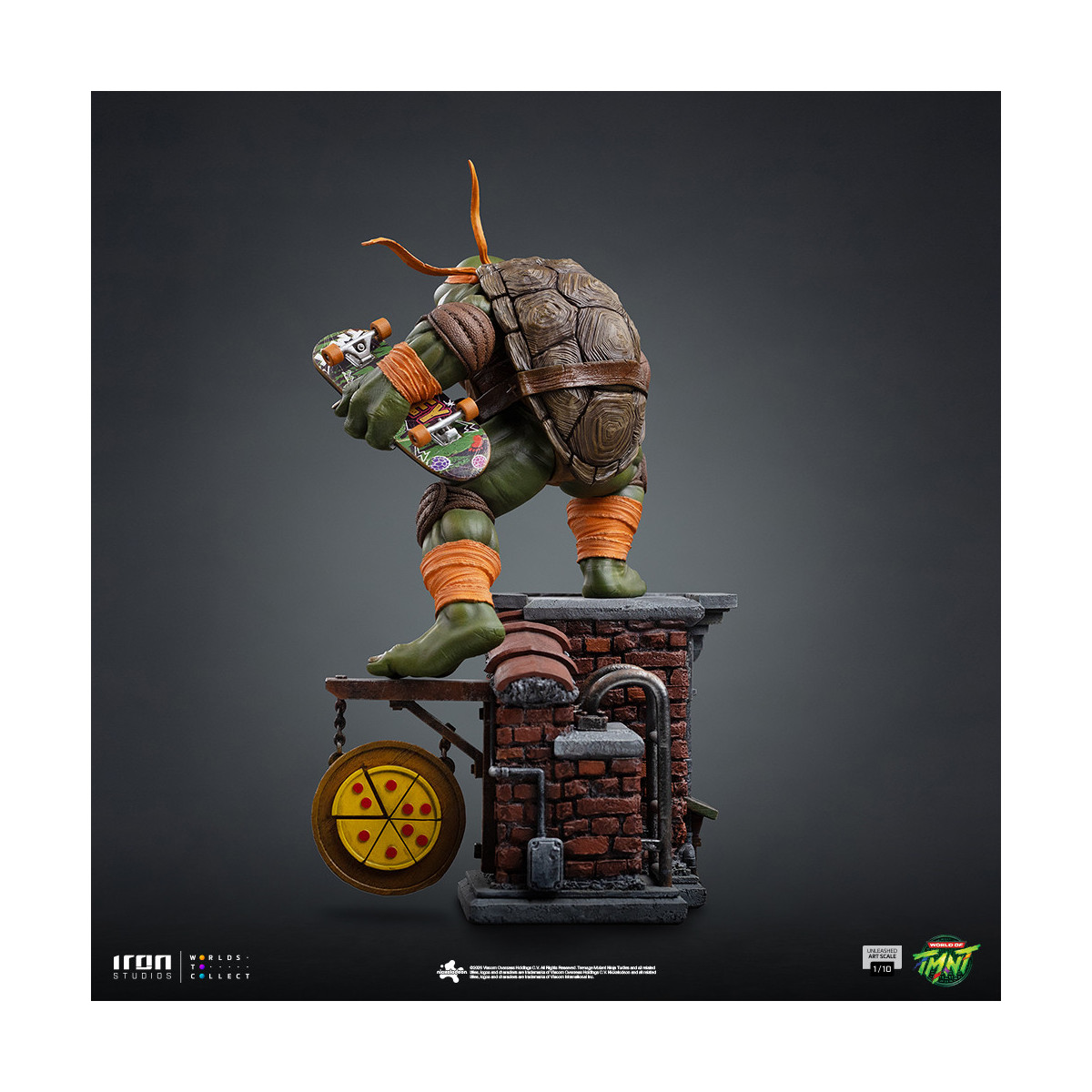 Iron Studios - TMNT - Michelangelo Unleashed Art Scale 1/10 - Teenage Mutant Ninja Turtles