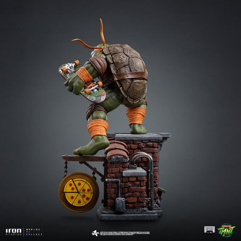 Iron Studios - TMNT - Michelangelo Unleashed Art Scale 1/10 - Teenage Mutant Ninja Turtles