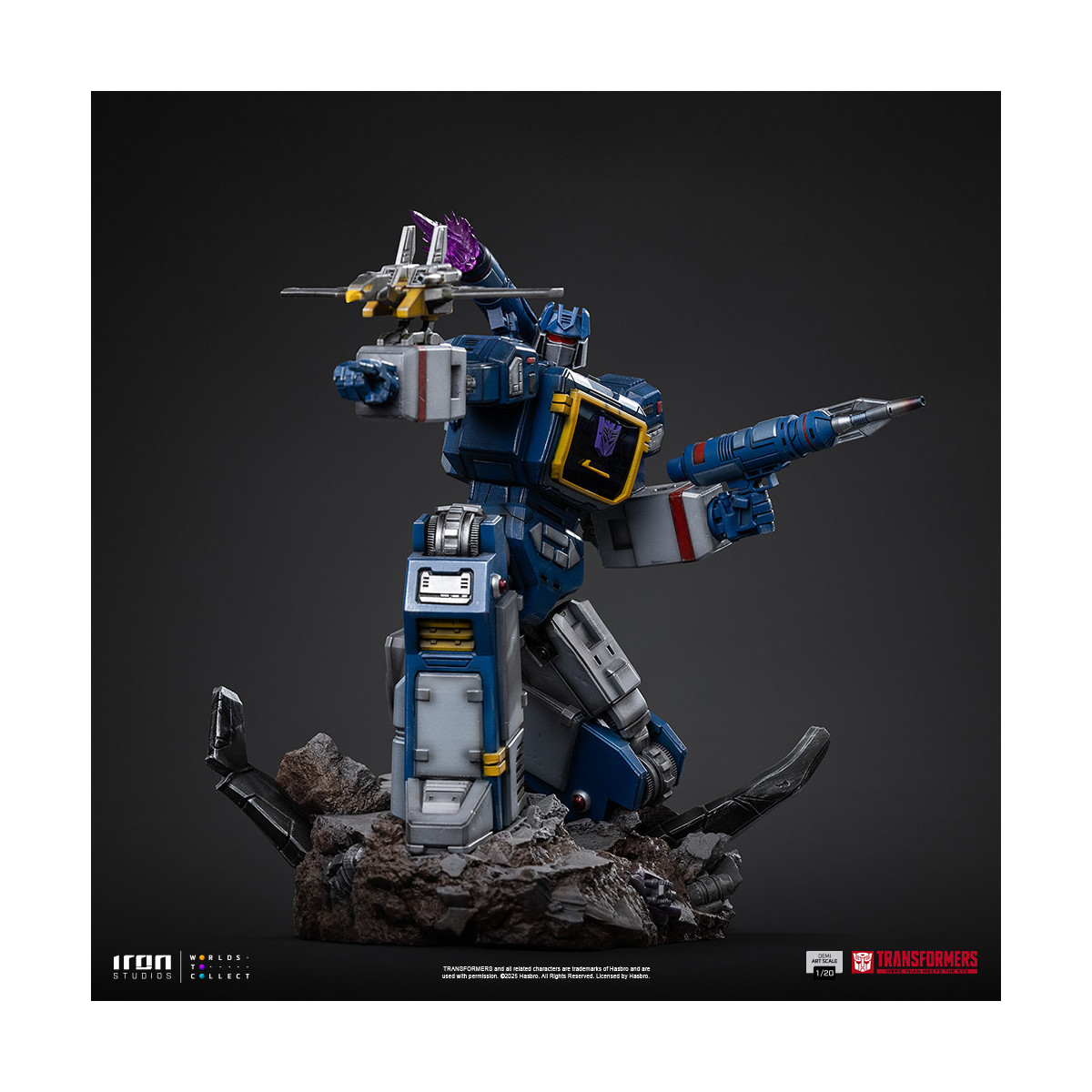 Iron Studios - Transformers - Soundwave Demi Art Scale 1/20