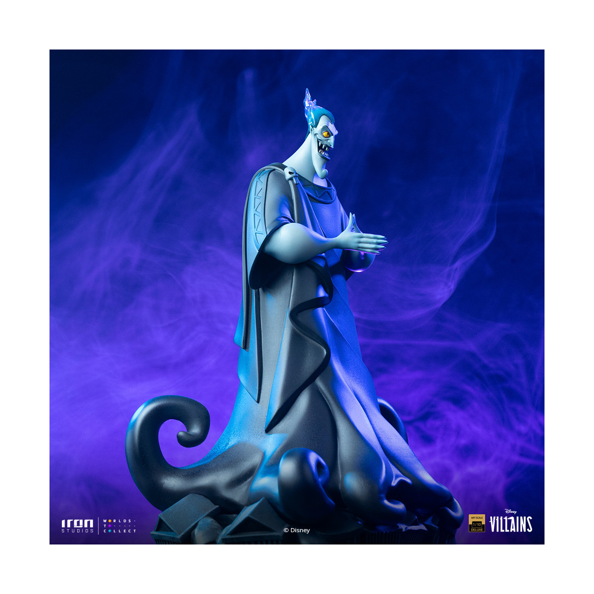 Iron Studios - Disney Villains Hades Deluxe Art Scale 1/10 - Hercules