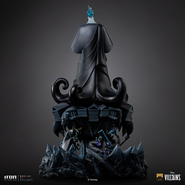 Iron Studios - Disney Villains Hades Deluxe Art Scale 1/10 - Hercules