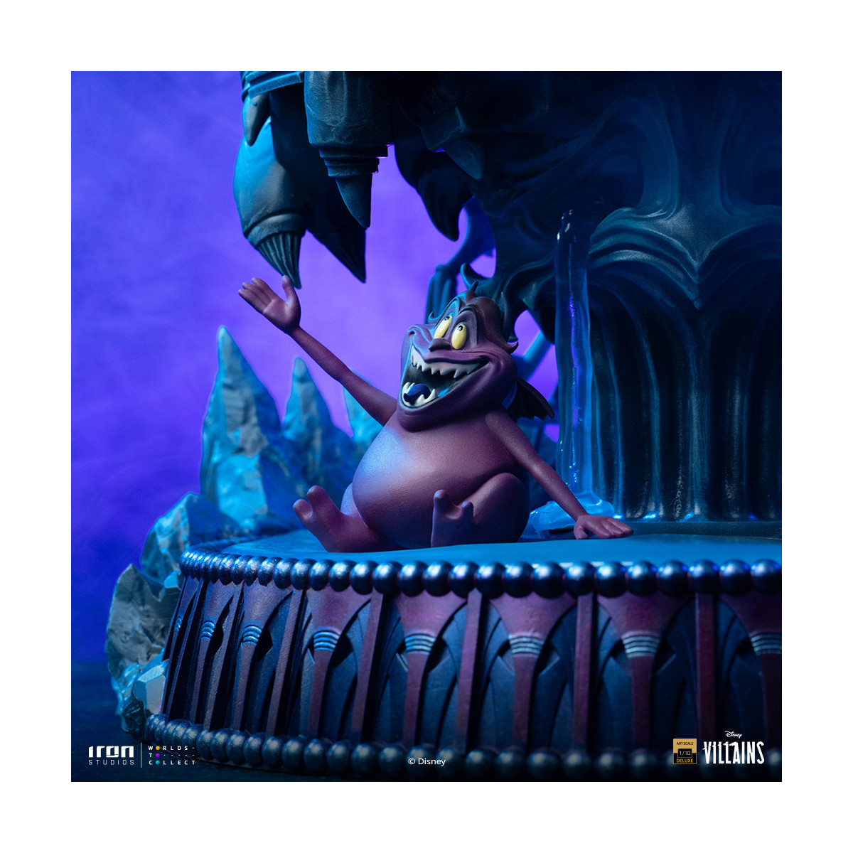 Iron Studios - Disney Villains Hades Deluxe Art Scale 1/10 - Hercules