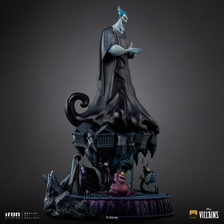 Iron Studios - Disney Villains Hades Deluxe Art Scale 1/10 - Hercules