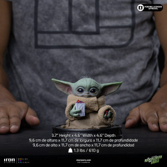 Iron Studios - Grogu PopCorn Time - Grogu Collection Legacy Replica 1/4 - Star Wars: The Mandalorian and Grogu