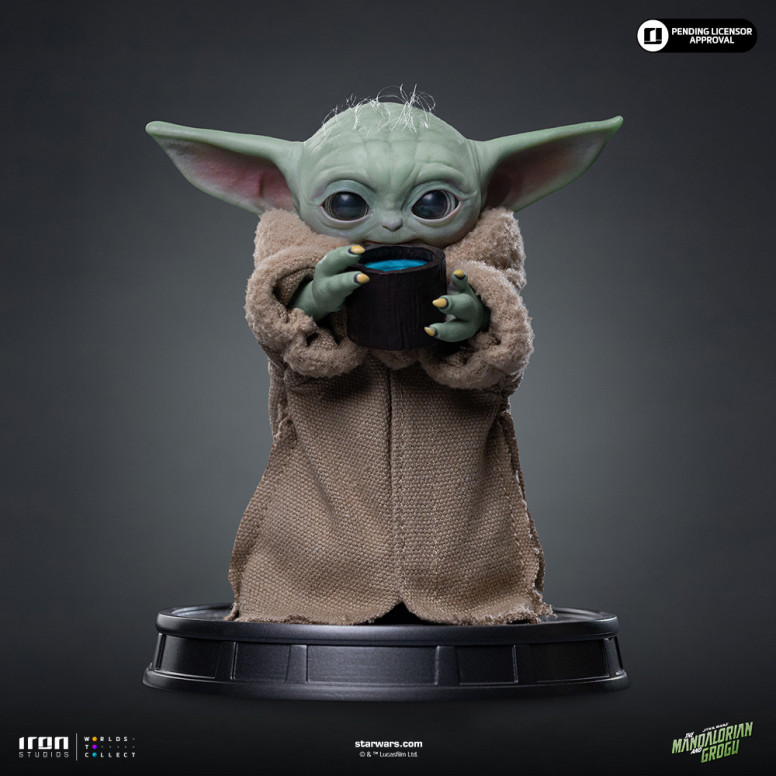 Iron Studios - Grogu Always Hungry - Grogu Collection Legacy Replica 1/4 - Star Wars: The Mandalorian and Grogu