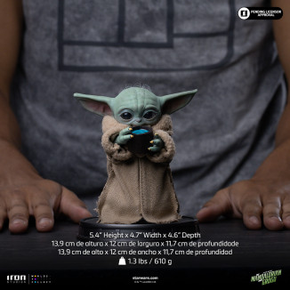 Iron Studios - Grogu Always Hungry - Grogu Collection Legacy Replica 1/4 - Star Wars: The Mandalorian and Grogu