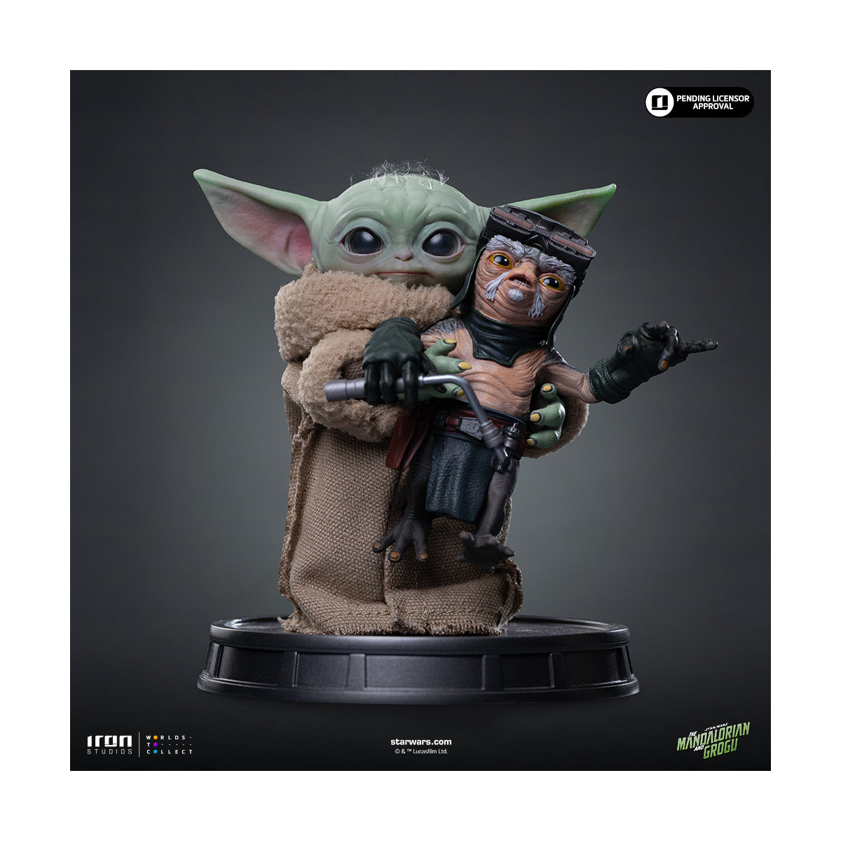 Iron Studios - Grogu No Squeezy - Grogu Collection Legacy Replica