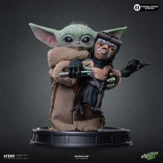 Iron Studios - Grogu No Squeezy - Grogu Collection Legacy Replica 1/4 - Star Wars: The Mandalorian and Grogu