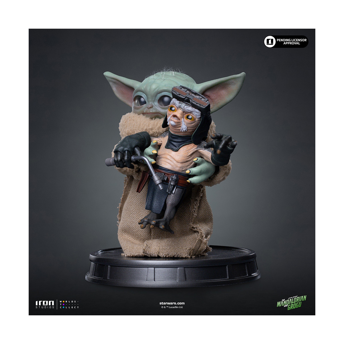 Iron Studios - Grogu No Squeezy - Grogu Collection Legacy Replica