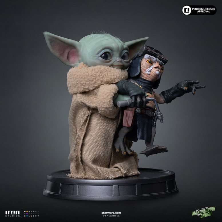 Iron Studios - Grogu No Squeezy - Grogu Collection Legacy Replica 1/4 - Star Wars: The Mandalorian and Grogu