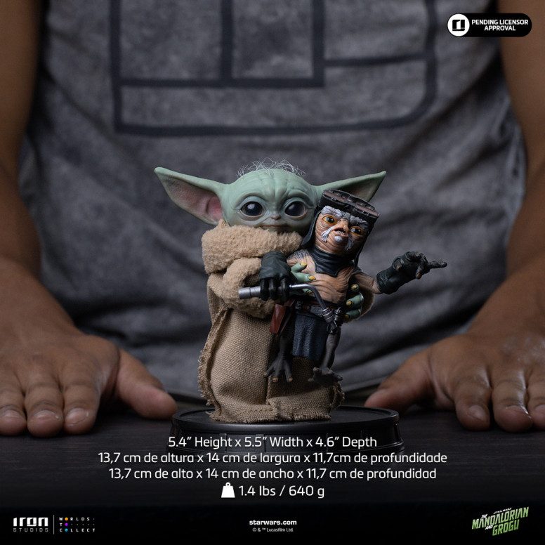 Iron Studios - Grogu No Squeezy - Grogu Collection Legacy Replica