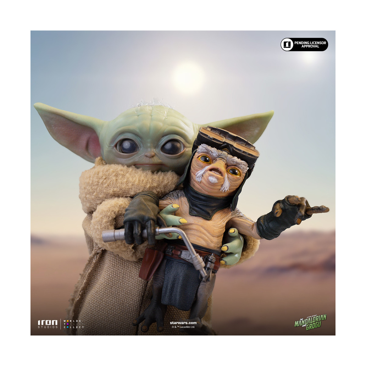 Iron Studios - Grogu No Squeezy - Grogu Collection Legacy Replica