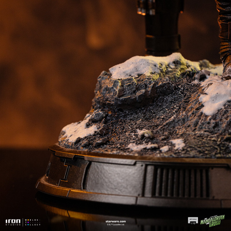 Iron Studios Star Wars - The Mandalorian and Grogu Art Scale 1/10 - The Mandalorian and Grogu Movie
