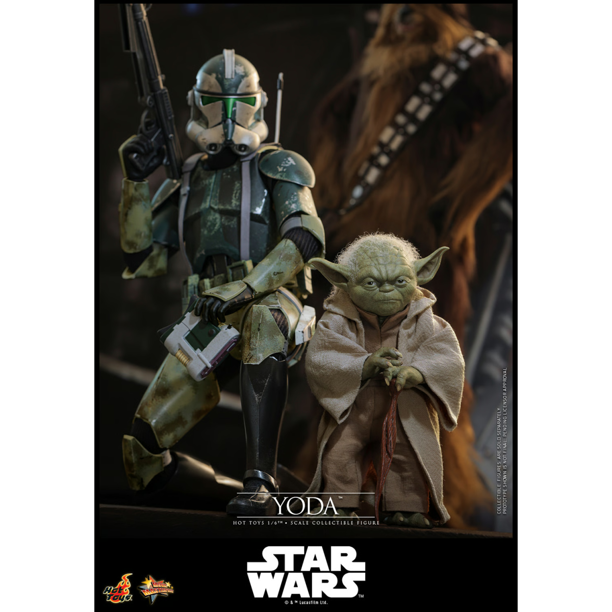 Hot Toys Star Wars - YODA 1/6 MMS878 - Episode III: Revenge of the Sith