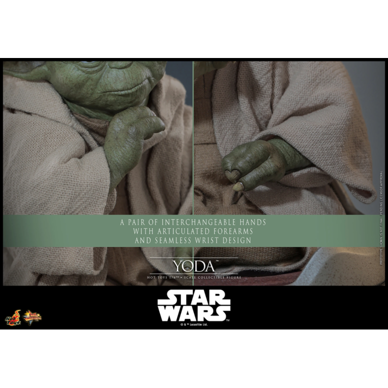 Hot Toys Star Wars - YODA 1/6 MMS878 - Episode III: Revenge of the Sith