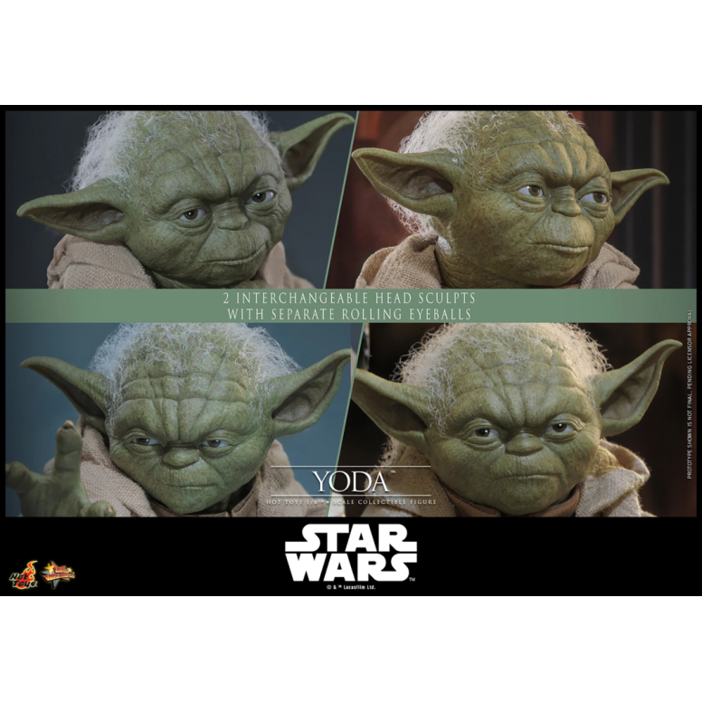 Hot Toys Star Wars - YODA 1/6 MMS878 - Episode III: Revenge of the Sith